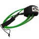saruSURF リーシュコード サーフボード用 ロングボード・ショートボード用 213cm / 7 foot x 7mm 台風リーシュ GREEN