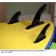 クリックフィン 4.5" 110mm Click Fins インフレータブルSUP用 川下り 安心 安全 airSUP パドルボード用