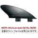 saruSURF 2" 50mm フレックス性 フィン スタビライザー ショートボード SUP リバー サーフ FCS 互換性 2枚