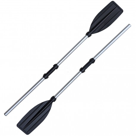 2本セット アルミ・6ピース・オール + パドル for ゴムボート カヤック カヌー ボート パドルボード